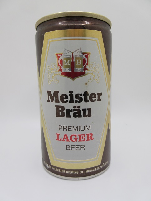 Meister Brau Premium Lager Beer - brown w metrics